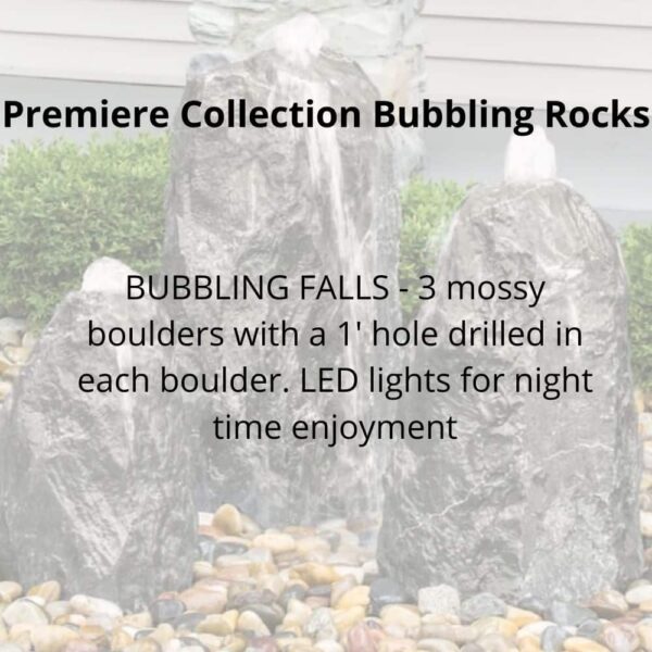 Water Features Bubbling Rocks